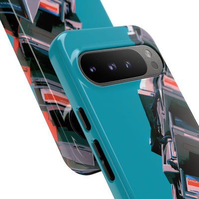 System Error Spire · Tough Phone Case for Pixel ·  Teal