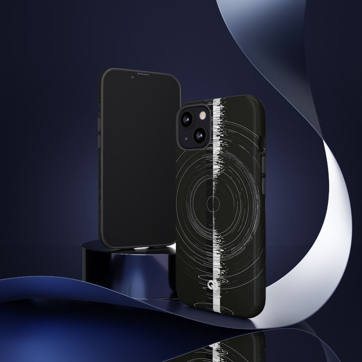 Orbital Monolith · Tough Phone Case for iPhone · Black