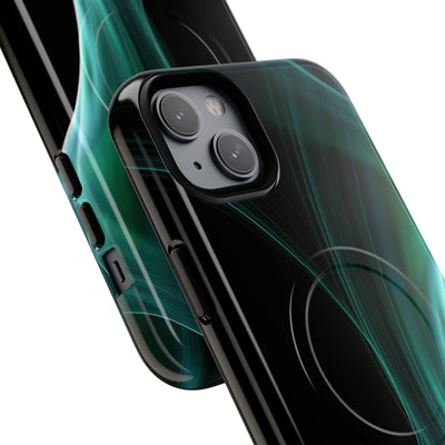 Emerald Lumen · Tough 2.0 Magnetic Phone Case for iPhone · Green