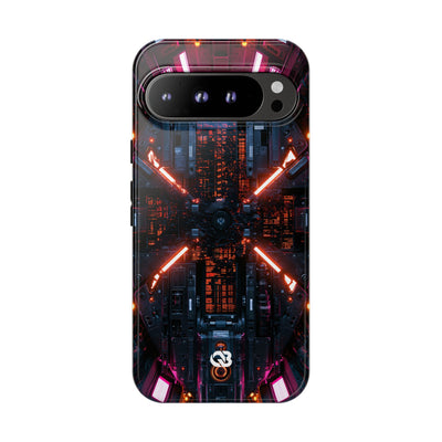 Cybernetic Reactor Core · Tough Phone Case for Pixel ·  Black
