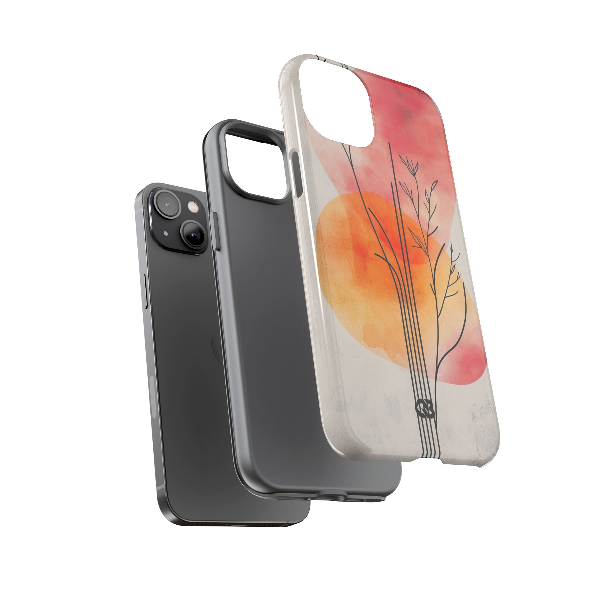 Crimson Bloom Lineage · Tough Phone Case for iPhone