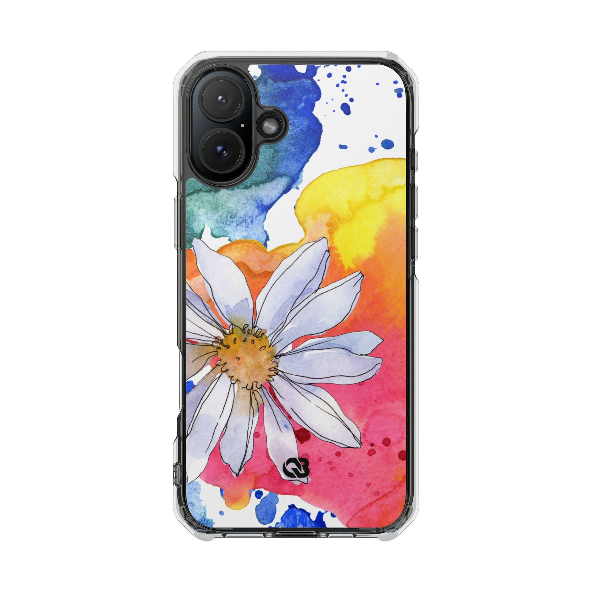 Vivid Bloom Splatter · Impact Phone Case for iPhone · Magsafe