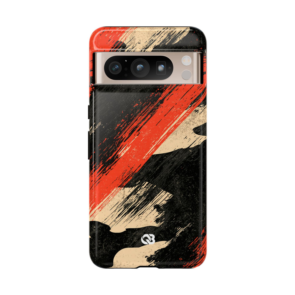 Urban Slash Camo · Tough Phone Case for Pixel ·  Black