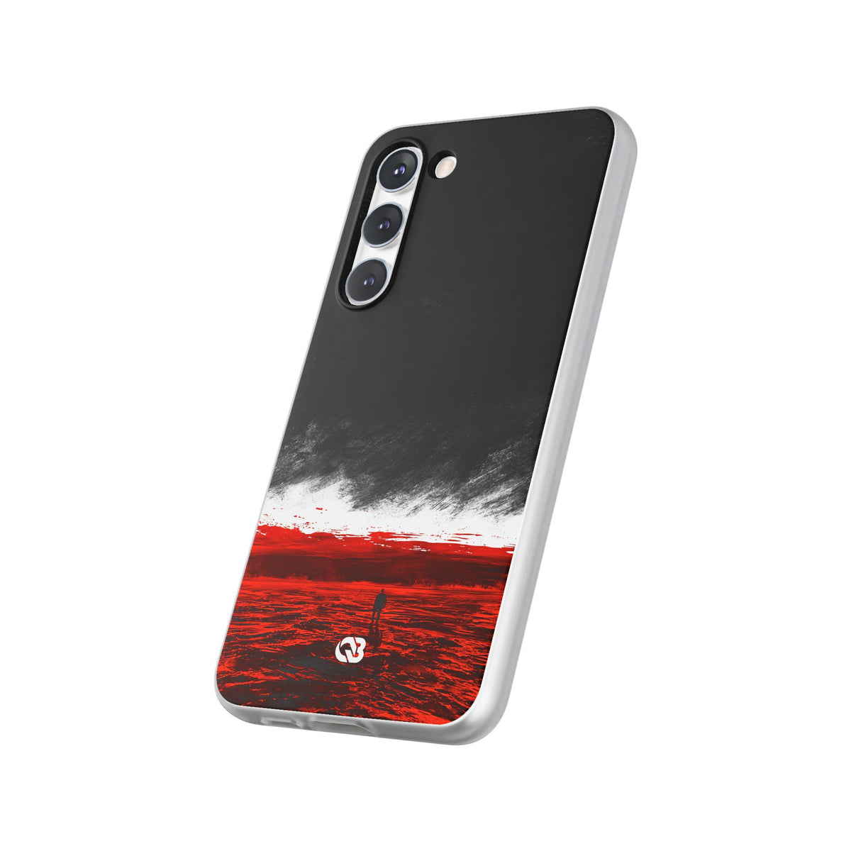 Crimson Horizon · Lite Phone Case for Samsung · Black