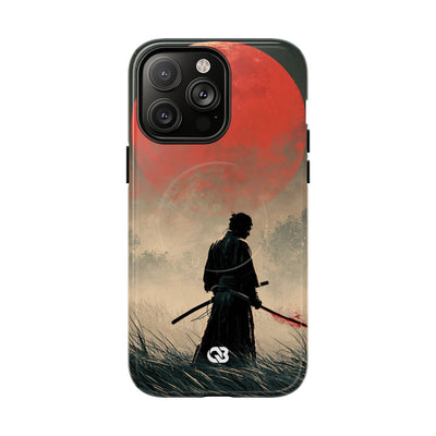 Crimson Moon Ronin · Tough 2.0 Magnetic Phone Case for iPhone · Red
