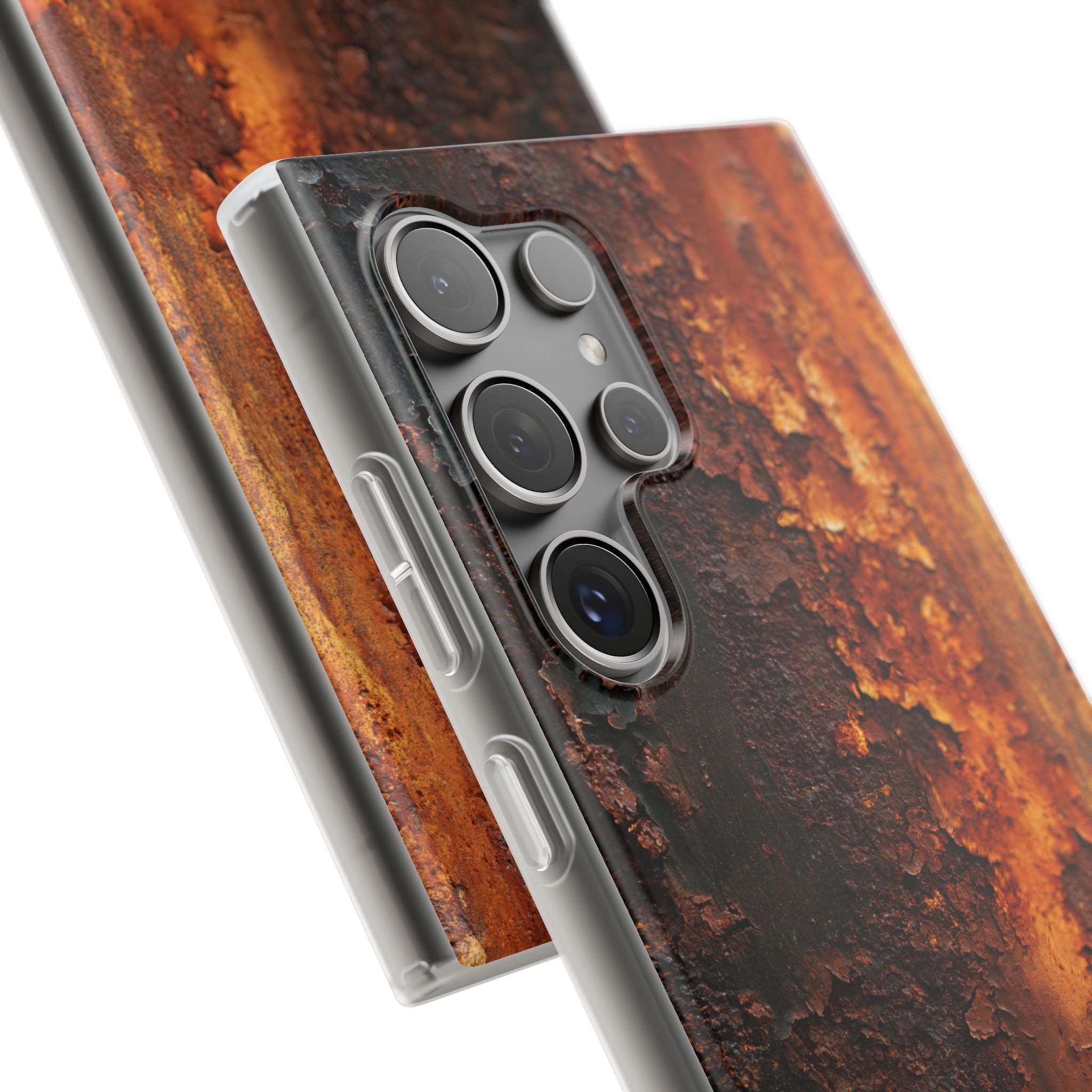 Orange Lite Phone Case for Samsung - Oxidized Iron Crust