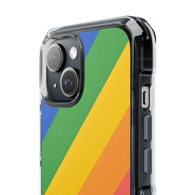 Vibrant Spectrum Slope · Impact Phone Case para iPhone · Magsafe