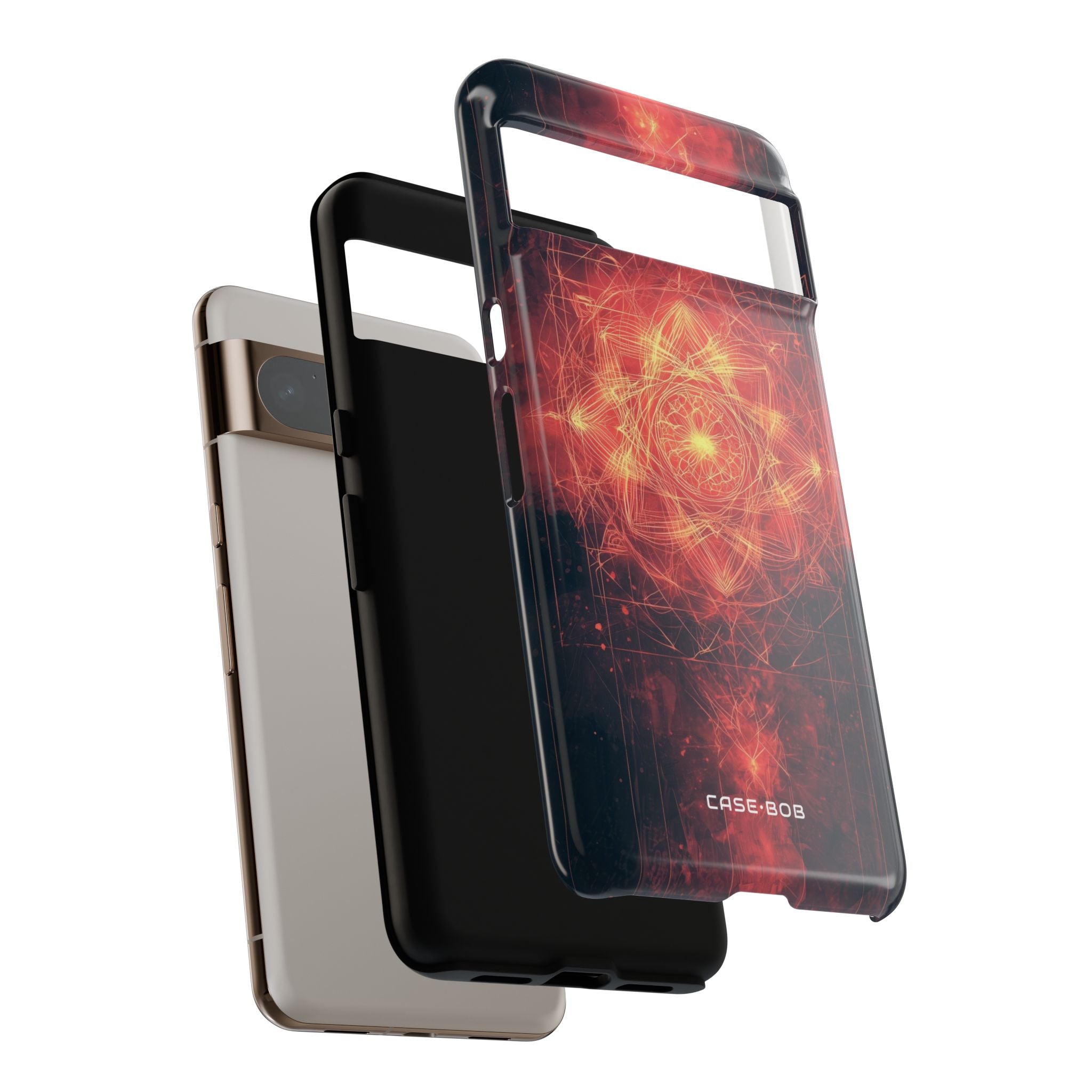 Strahlendes Mandala Google Pixel 8 Pro Case - Tough