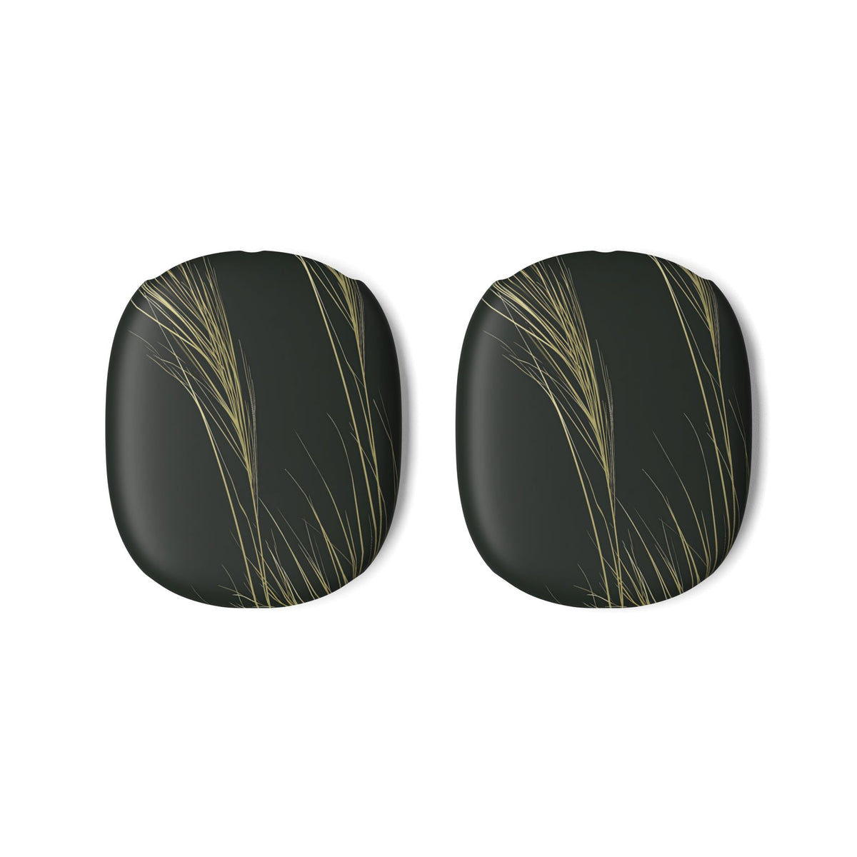 Golden Whispering Reeds · Hard Case for AirPods Max · Green