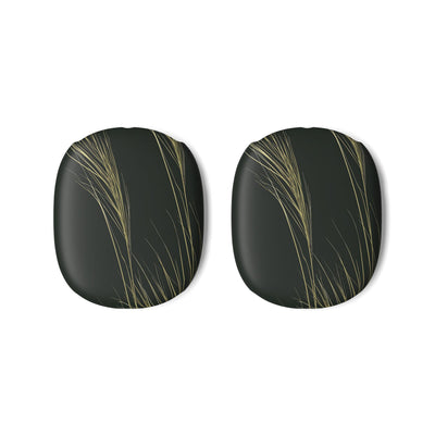 Golden Whispering Reeds · Hard Case for AirPods Max · Green