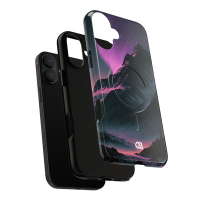 Arctic Aurora Summit · Tough 2.0 Magnetic Phone Case for iPhone · Black