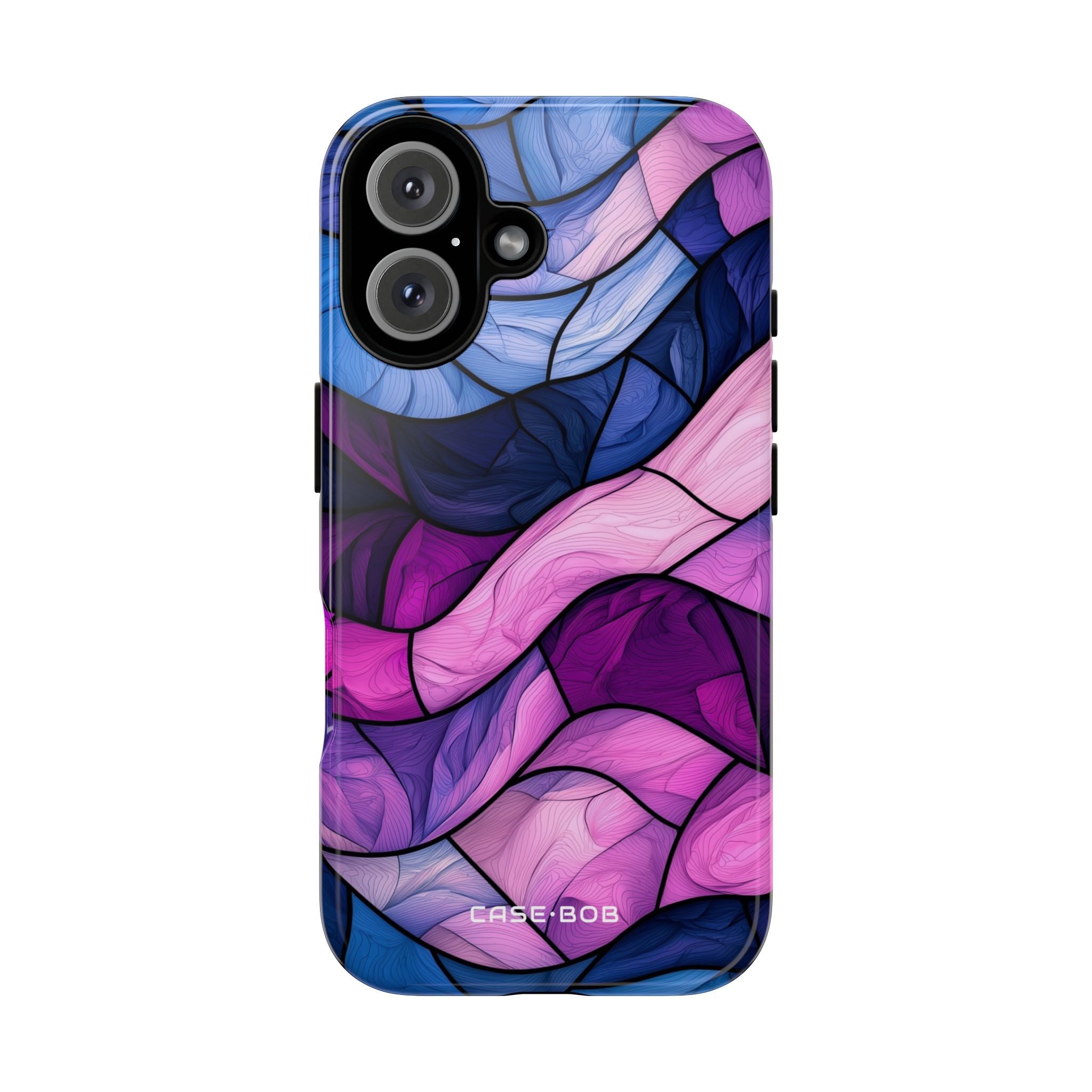 Wavelike Glow iPhone 16 Case - Tough