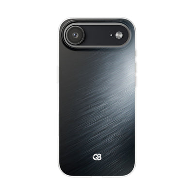 Brushed Obsidian Steel · Lite Phone Case for iPhone ·  Grey