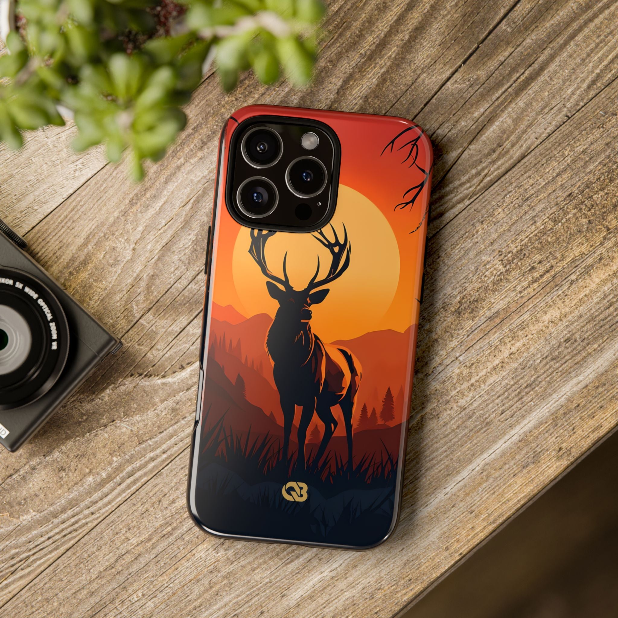 Amber Ridge Stag · Tough Custodia per iPhone