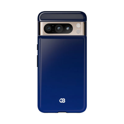 Blue Tough Phone Case for Google Pixel - Midnight Cobalt Fade