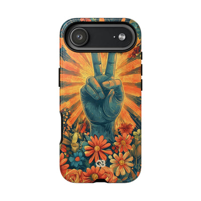 Radiant Peace Bloom · Tough Phone Case for iPhone