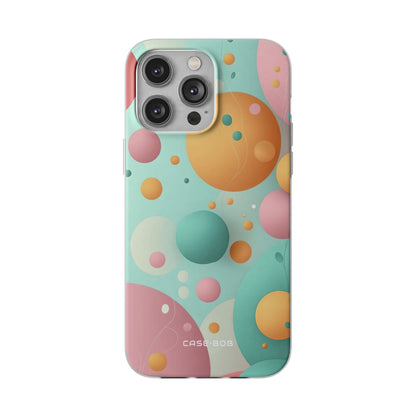 Pastellcirklar iPhone 14 Pro Max Skal - Mjukt