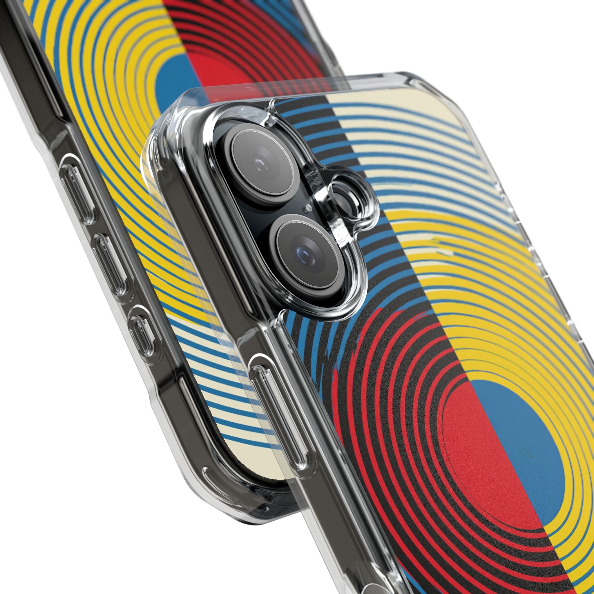 Blue Impact MagSafe Phone Case for iPhone - Primary Circuit Orbit