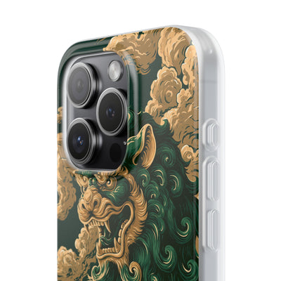 Imperial Guardian Lion · Lite Phone Case for iPhone ·  Green