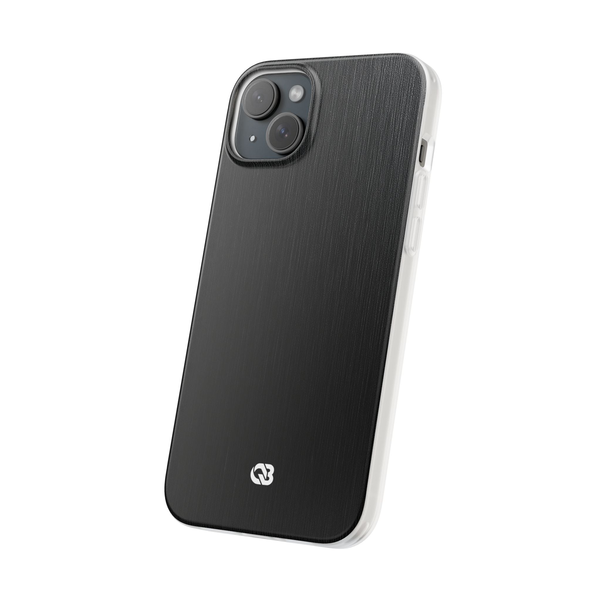 Black Lite Phone Case for iPhone - Brushed Obsidian Slate
