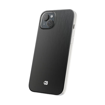 Black Lite Phone Case for iPhone - Brushed Obsidian Slate
