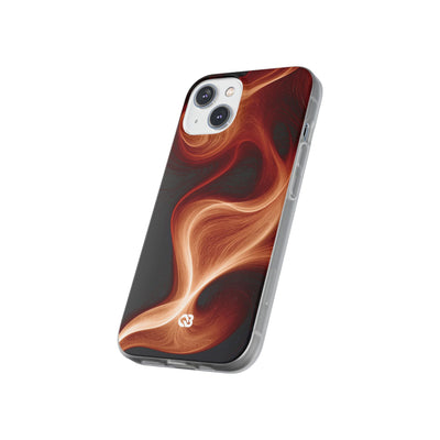 Solar Ember Flow · Lite Phone Case for iPhone ·  Orange