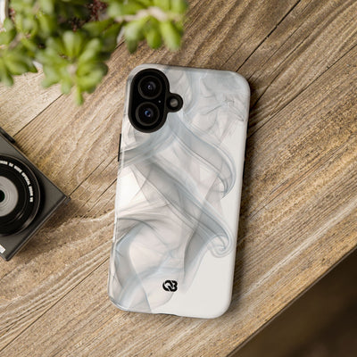 Vapor Noir · Tough Phone Case for iPhone · White