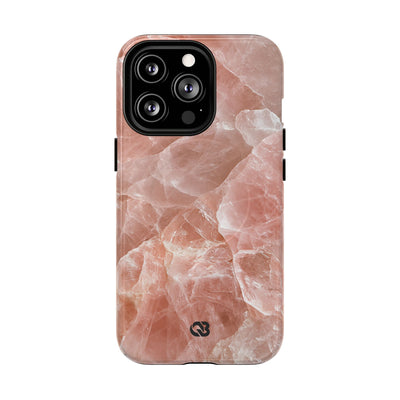 Rose Quartz Facet · Tough 2.0 Magnetic Phone Case for iPhone · Pink