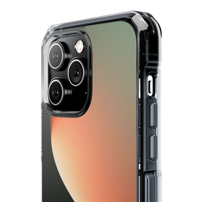 Luminous Arc · Clear Impact Magnetic Phone Case for iPhone · Green