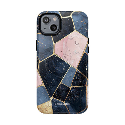 Golden Mosaic iPhone 14 Plus Case - Tough+
