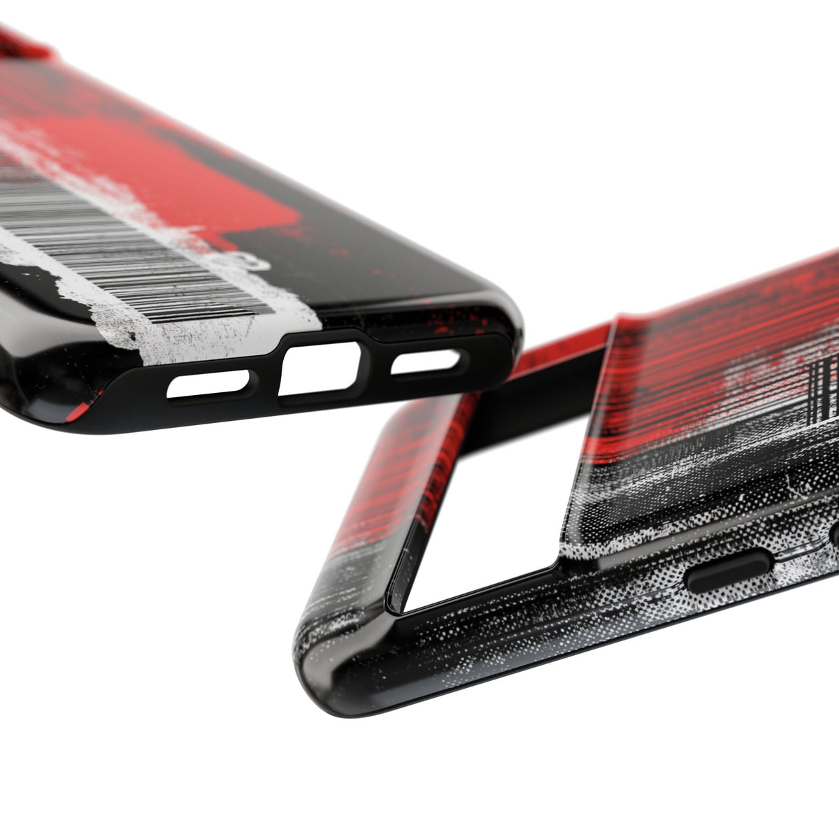 Distorted Barcode · Tough Phone Case for Pixel ·  Black