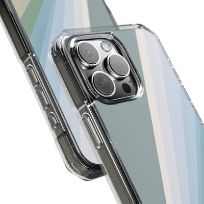 Green Impact MagSafe Phone Case for iPhone - Sage Prism Beam