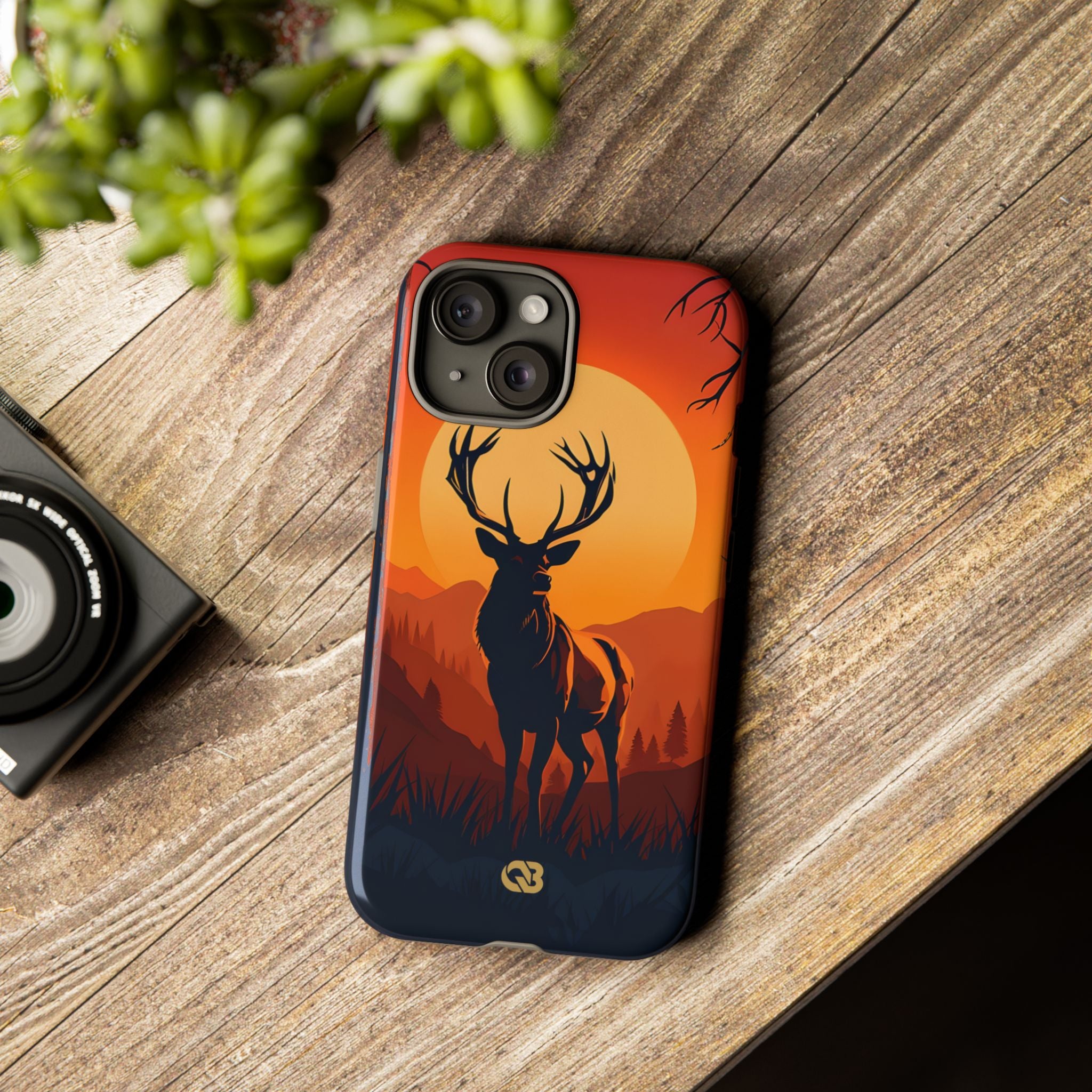 Amber Ridge Stag · Tough Custodia per iPhone
