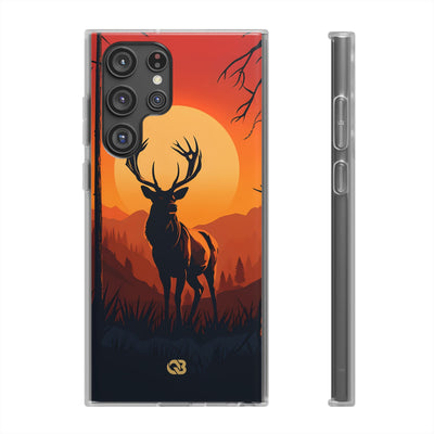Amber Ridge Stag · Soft Phone Case for Samsung