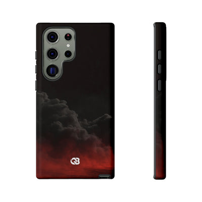 Crimson Fog Void · Tough Phone Case for Samsung · Black
