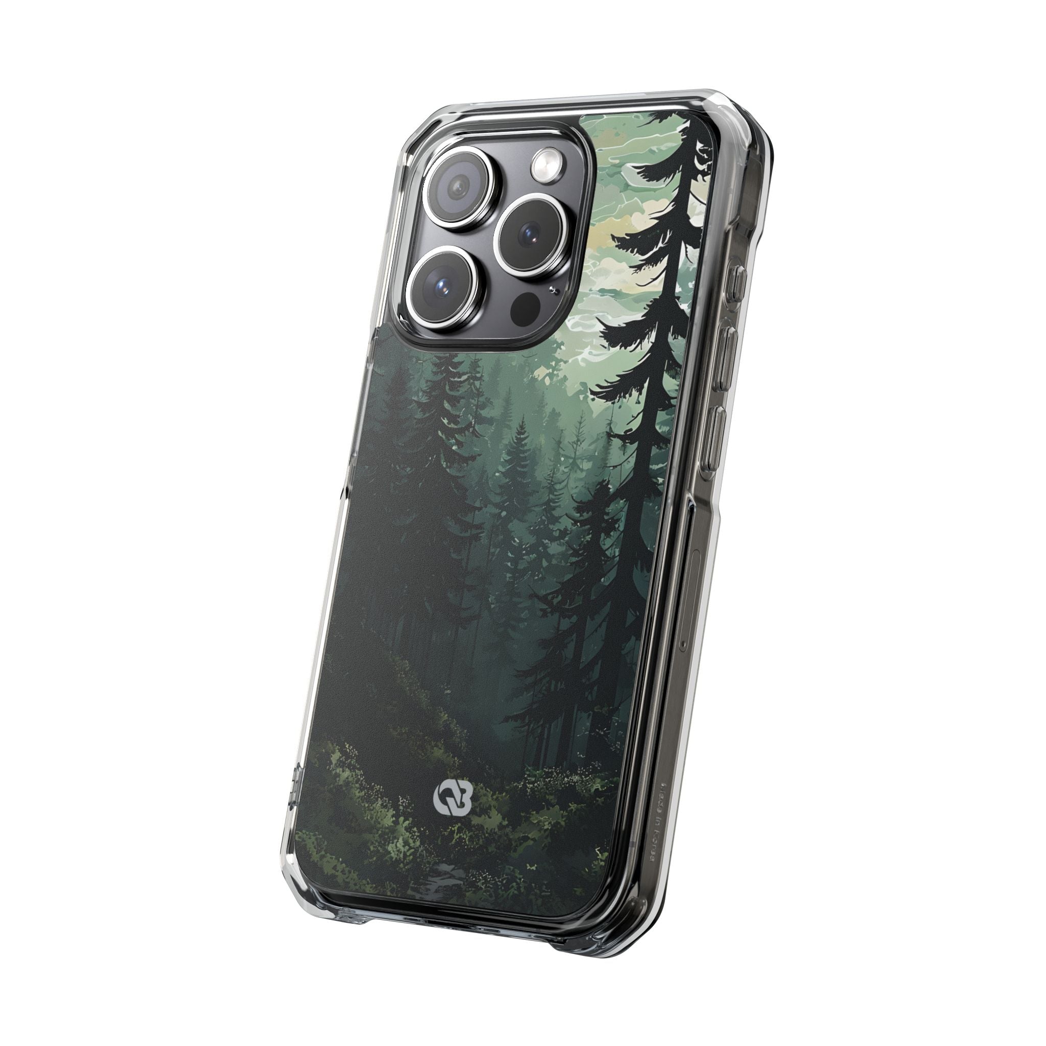Misty Pine Shadow · Impact Phone Case for iPhone · Magsafe