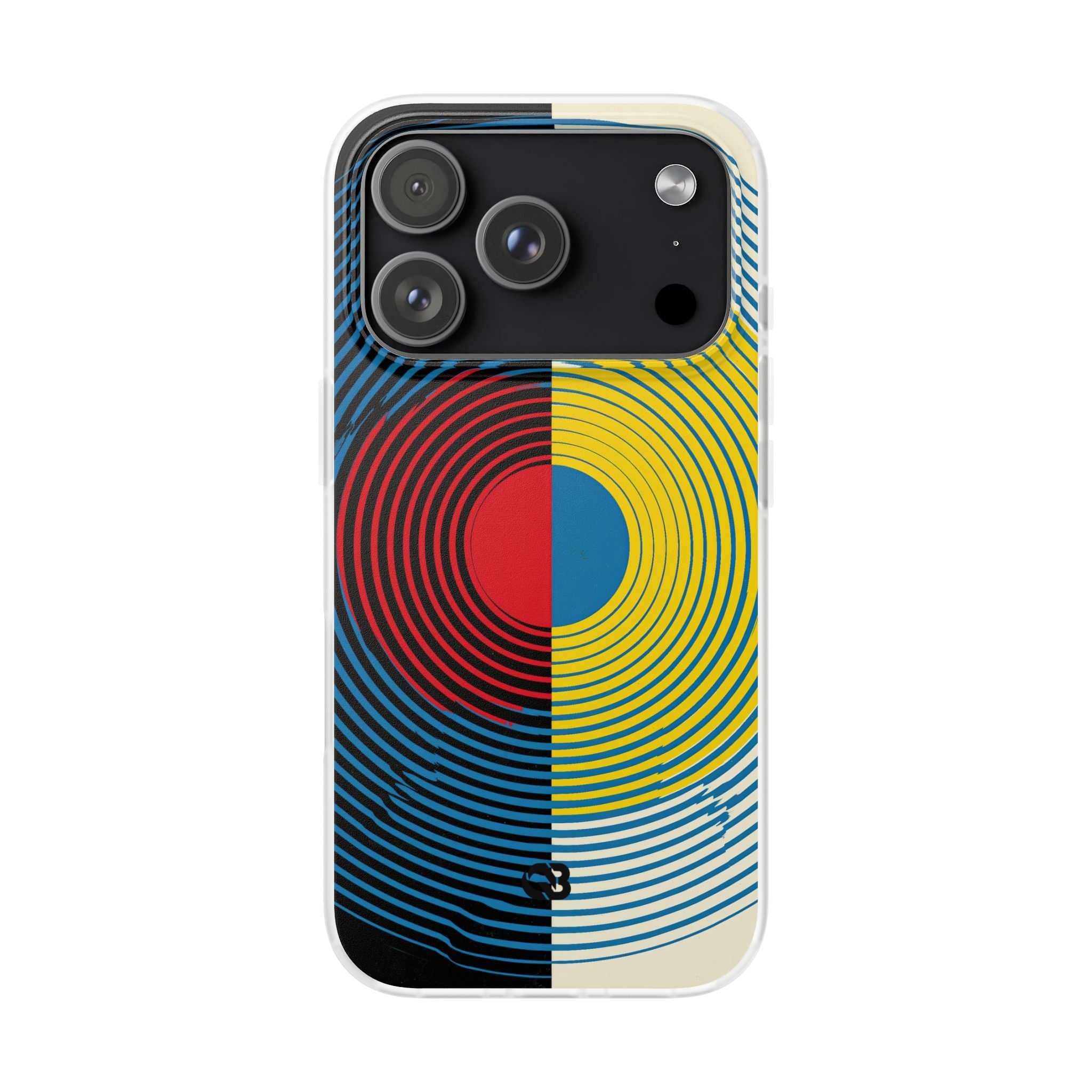 Blue Lite Phone Case for iPhone - Primary Circuit Orbit