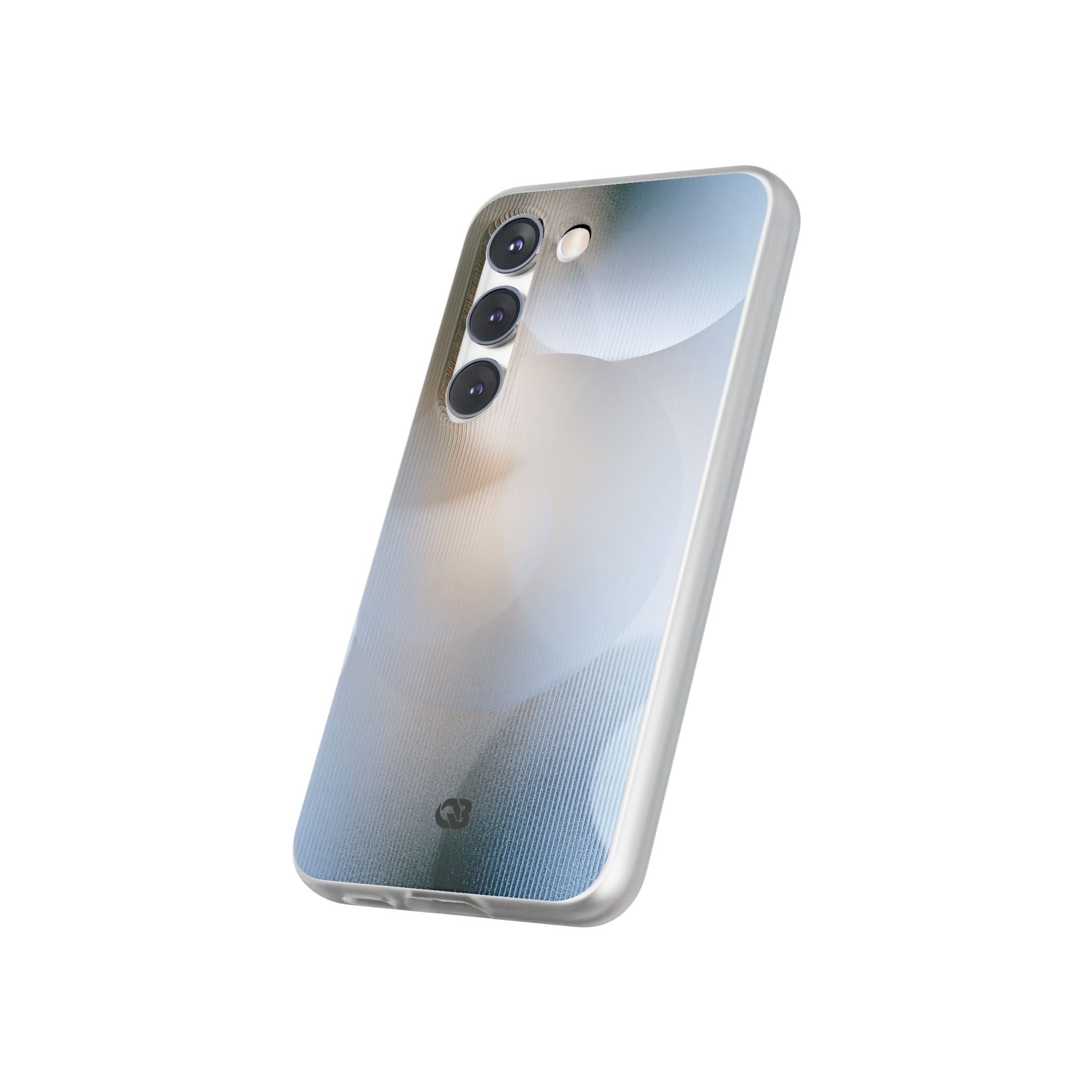 White Lite Phone Case for Samsung - Frosted Ribbed Sphere