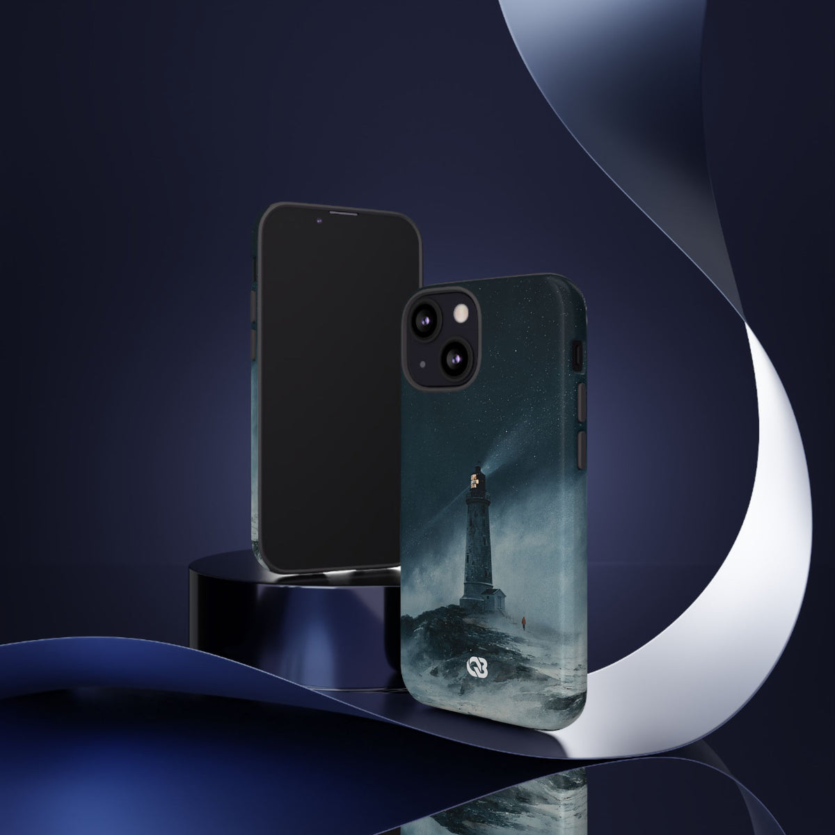 Nordic Coastal Beacon · Tough Phone Case for iPhone · Blue