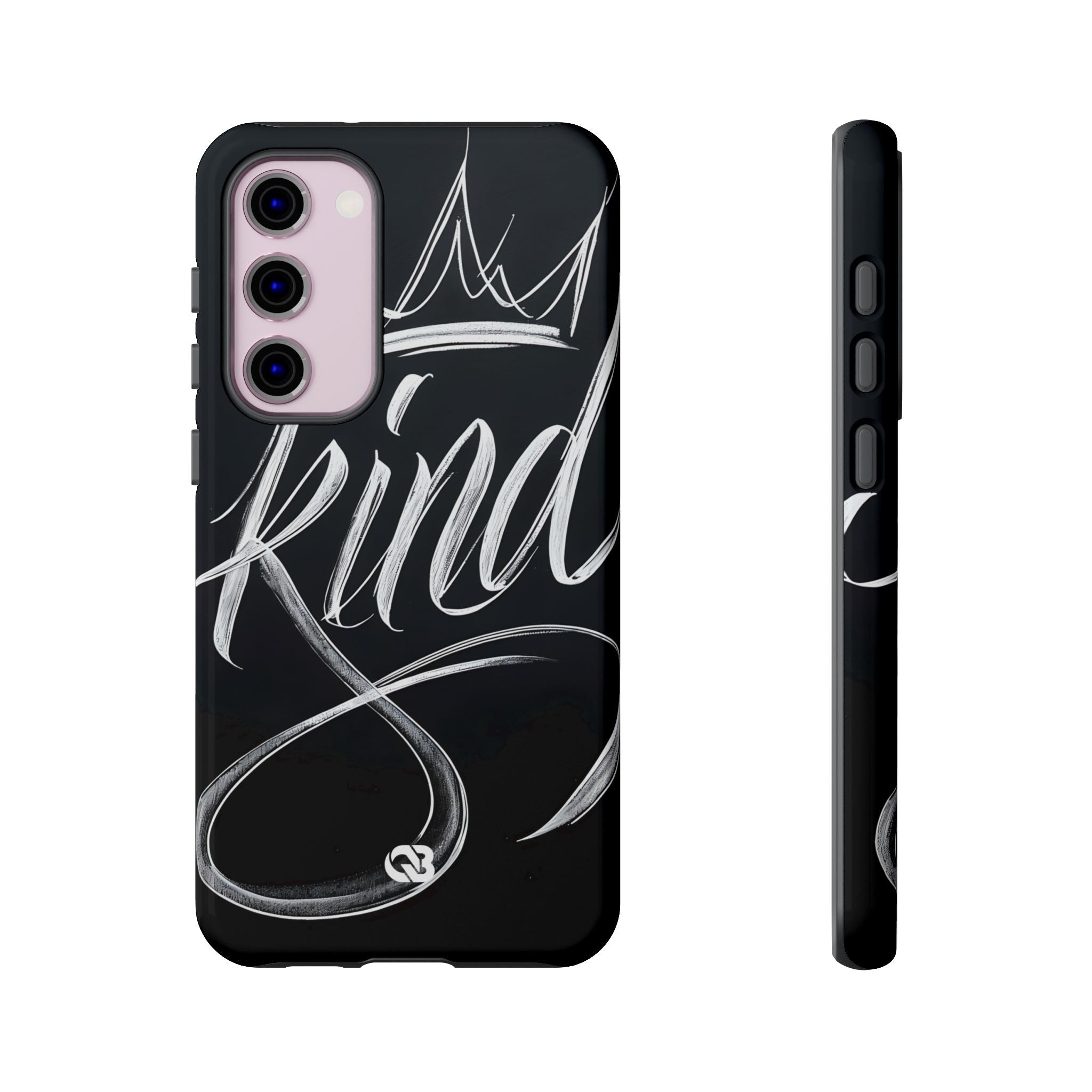 Noir Crown Script · Custodia Tough per Samsung