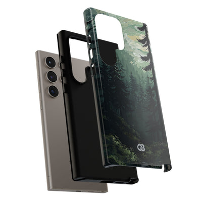 Misty Pine Shadow · Tough Handyhülle für Samsung