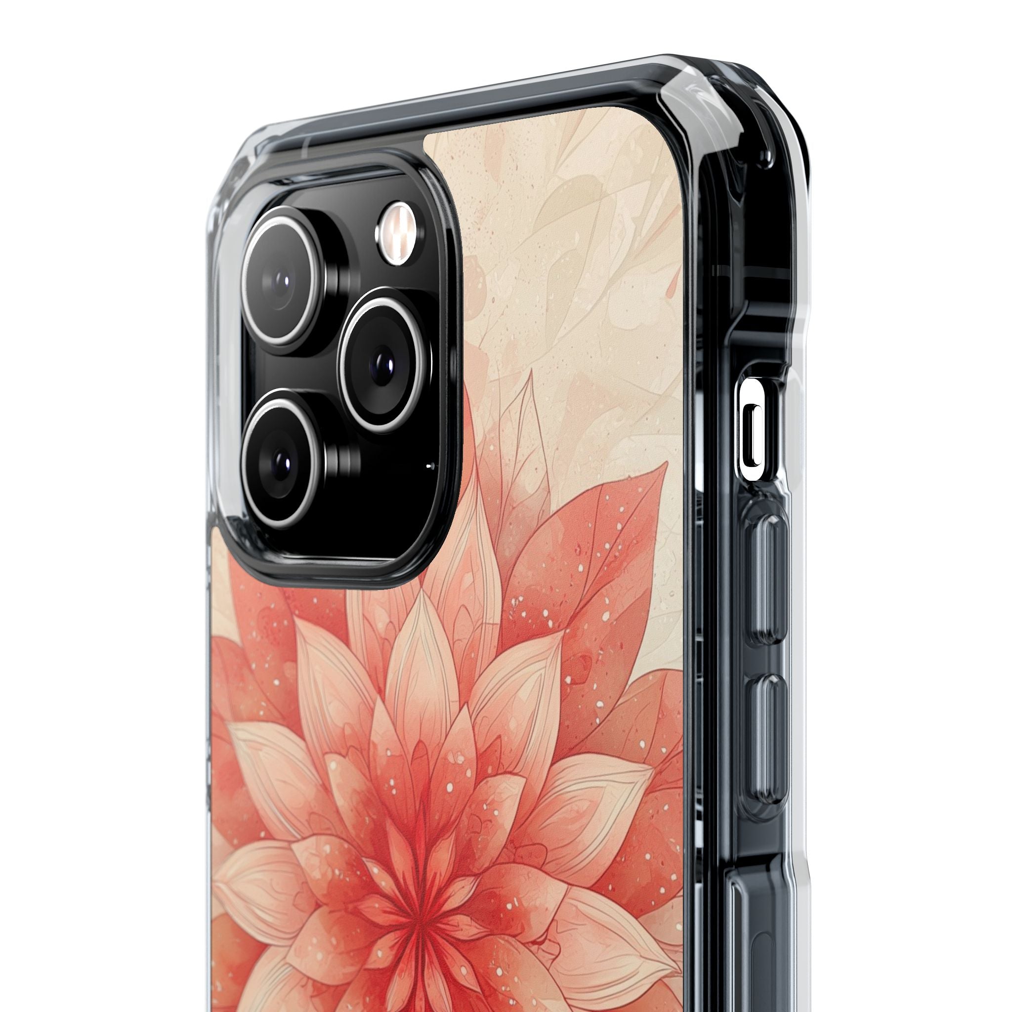 Coral Layered Bloom · Impact Phone Case for iPhone · Magsafe