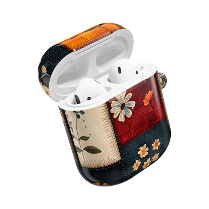 Patchwork Blooms - AirPods Case