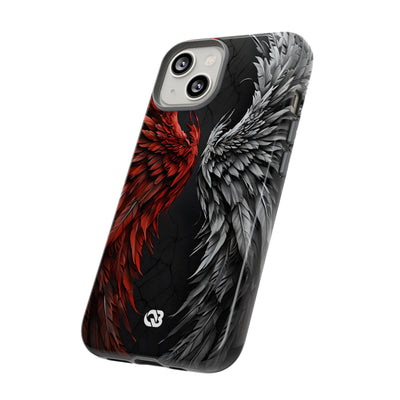 Split Crimson Wing · Tough Phone Case for iPhone