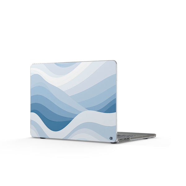 Cerulean Horizon · Clear Hard Case for MacBook · Blue