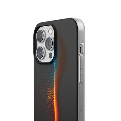 Luminous Refraction Grid · Lite Phone Case for iPhone ·  Black