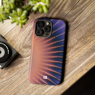 Luminous Aura Burst · Tough Phone Case for iPhone · Blue