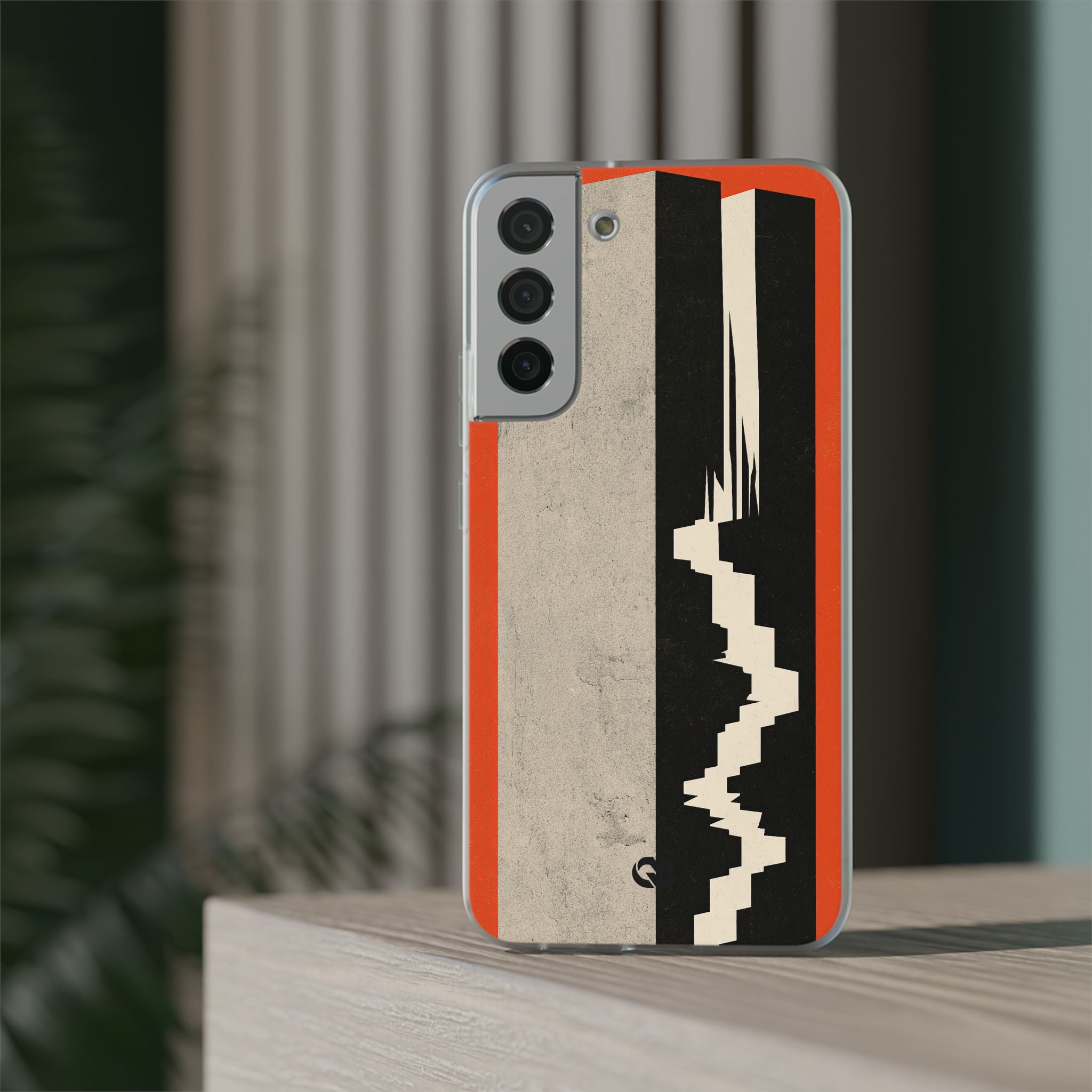 Orange Lite Phone Case for Samsung - Orange Monolith Rift