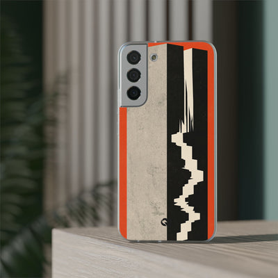 Orange Lite Phone Case for Samsung - Orange Monolith Rift