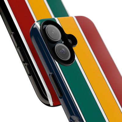 Retro Racing Bars · Tough Θήκη για iPhone